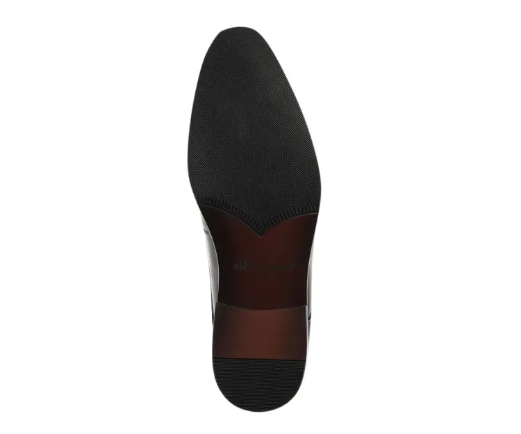 Asher Green Ag610 Black Men’s Genuine Leather Dress Shoes