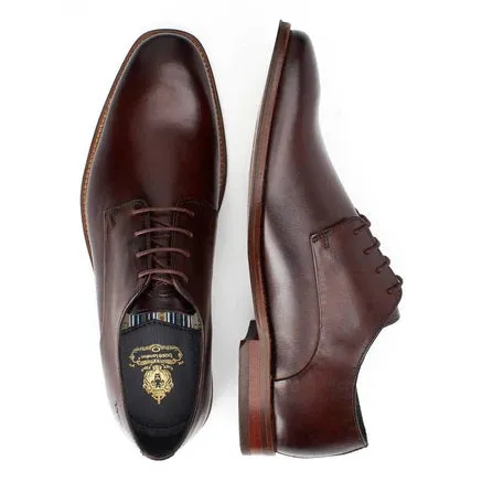 Base London Marley Leather Shoes - Wine