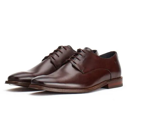 Base London Marley Leather Shoes - Wine