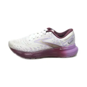 Brooks Sport Shoes Fabric White Colour For Women