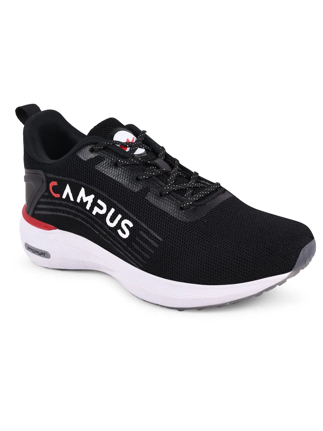 CAMP HENRY Black Men's Running Shoes