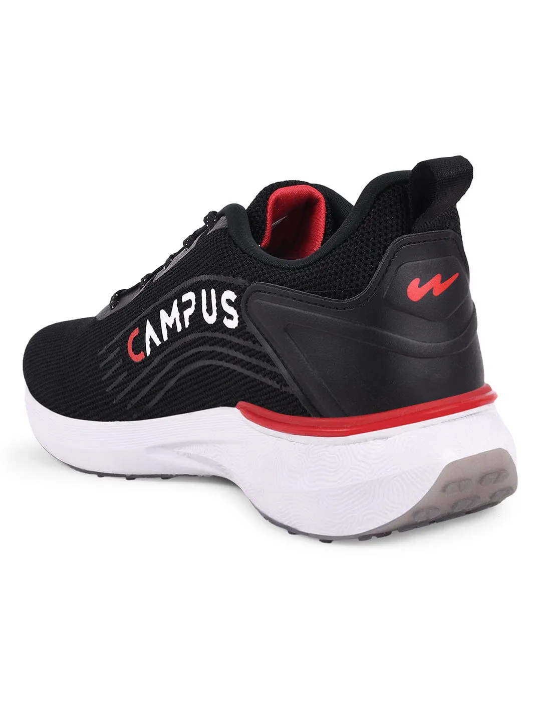 CAMP HENRY Black Men's Running Shoes