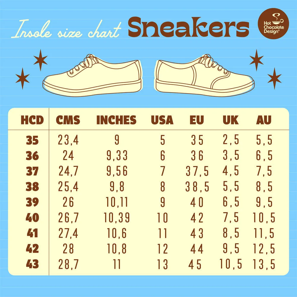 Chocolaticas® Stardust Casual Sneaker