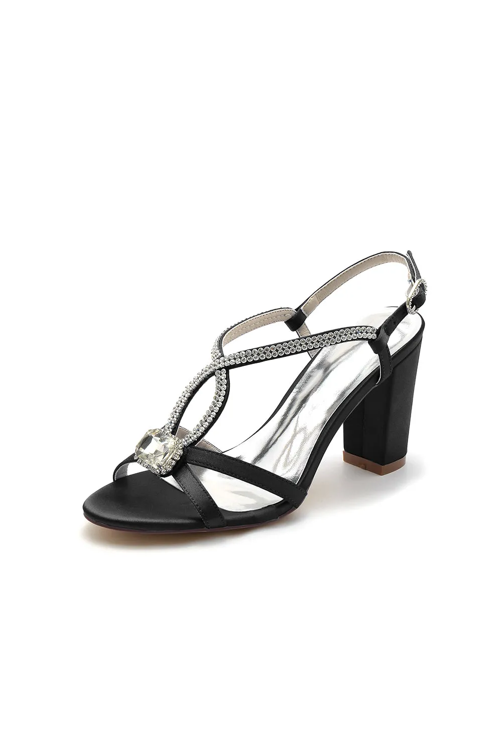 Cross Strap Open Toe High Heels Party shoes