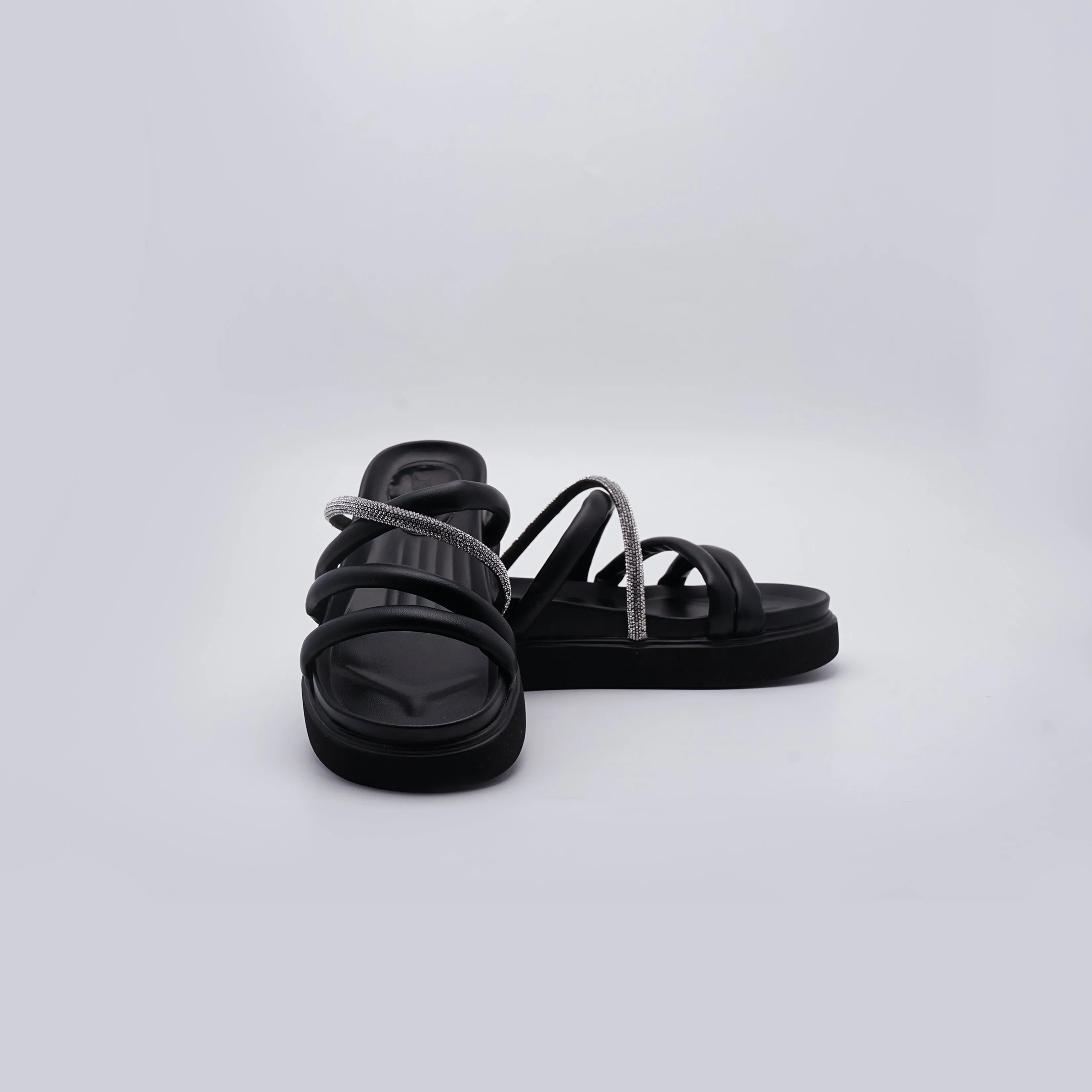 Europian  Cross Strap Premium Slippers Sandals
