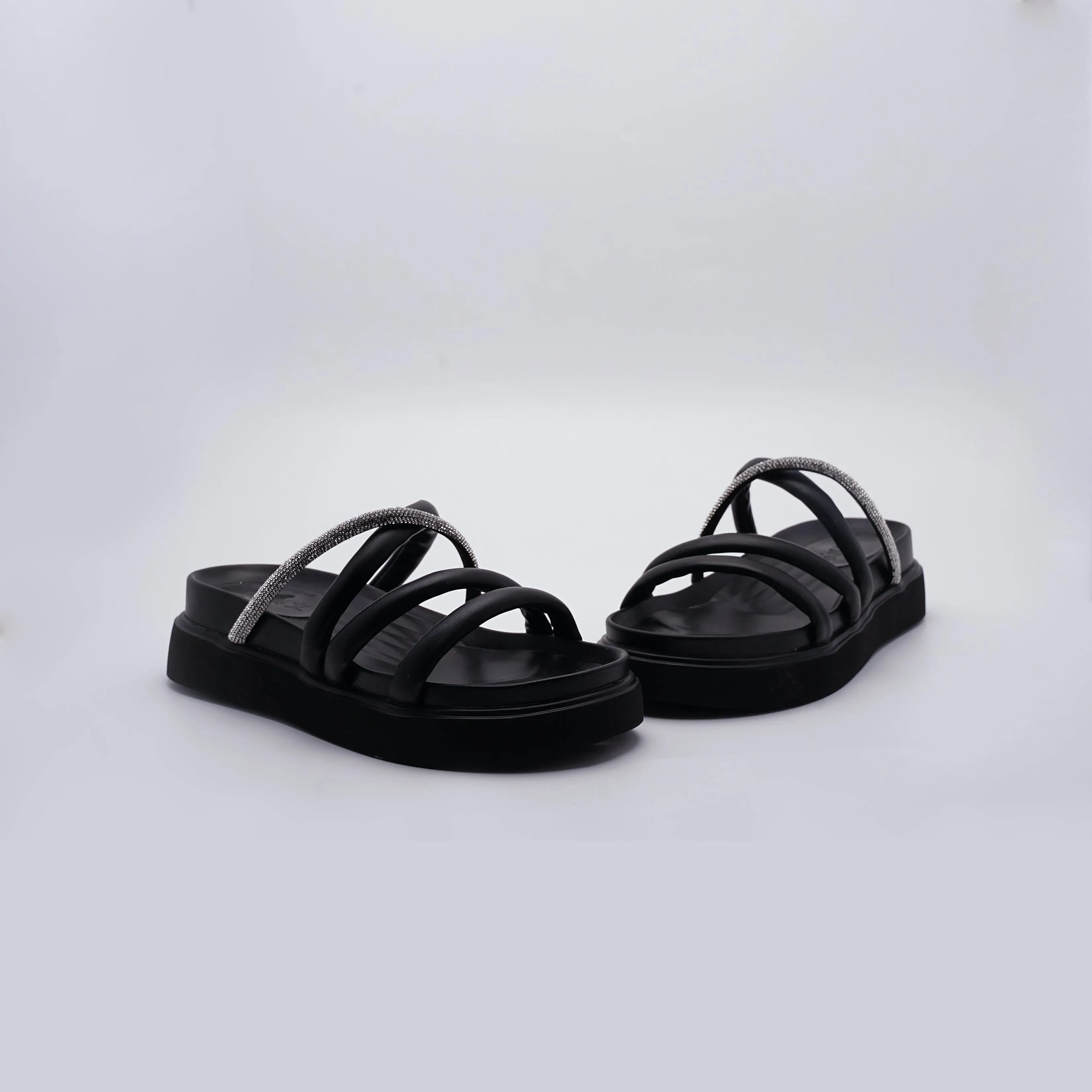 Europian  Cross Strap Premium Slippers Sandals