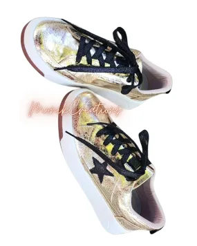Golden Star Leather Sneakers