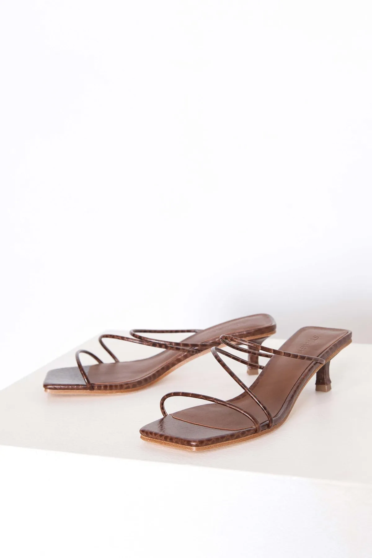 Jackie Croc Heels