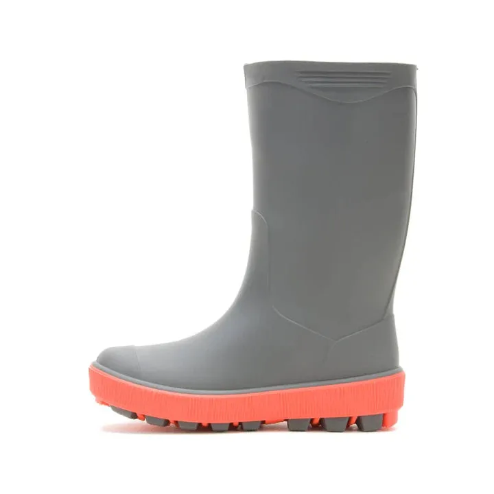Kamik Riptide | Charcoal Kids Youth Rain Boots