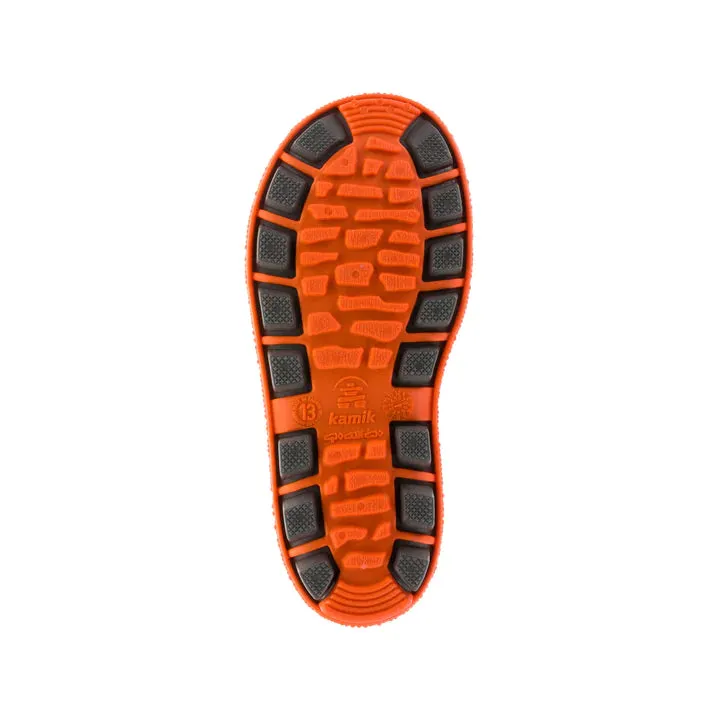 Kamik Riptide | Charcoal Kids Youth Rain Boots