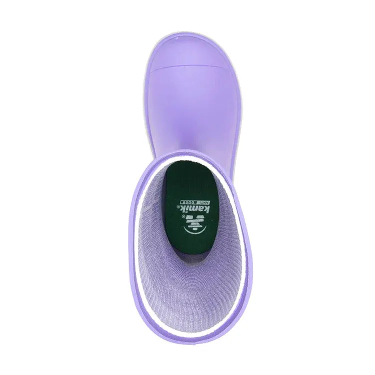 Kamik Riptide | Lilac/Purple Kids Youth Rain Boots