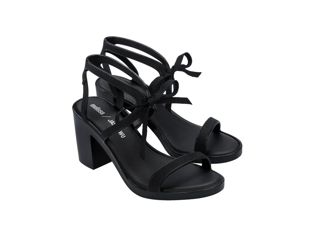 Melissa OphelIa Jason Wu Block Heel Black Sandals For Women