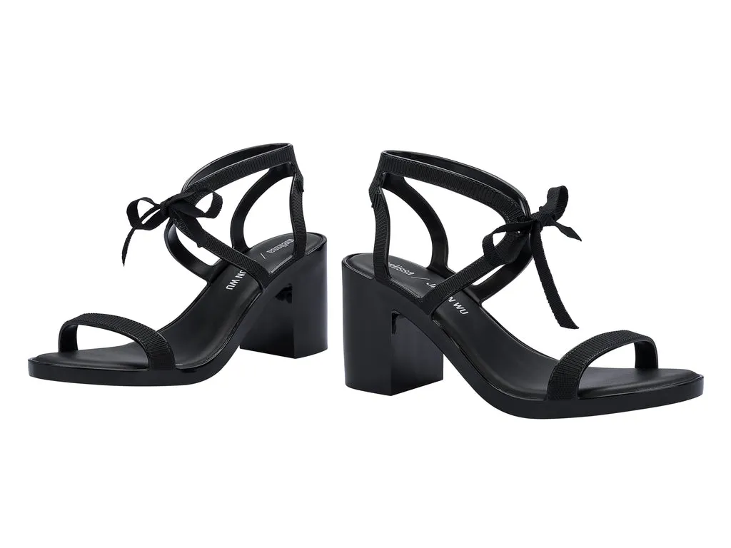 Melissa OphelIa Jason Wu Block Heel Black Sandals For Women