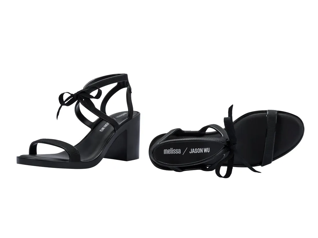 Melissa OphelIa Jason Wu Block Heel Black Sandals For Women