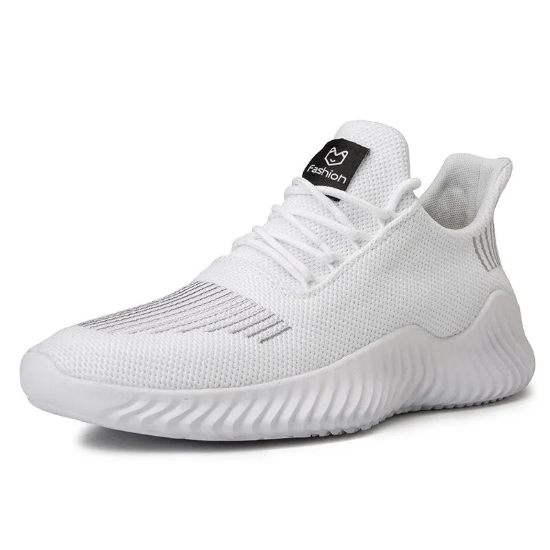 Men's Breathable Fly Knit Casual Footwear Mesh Classic Sneakers
