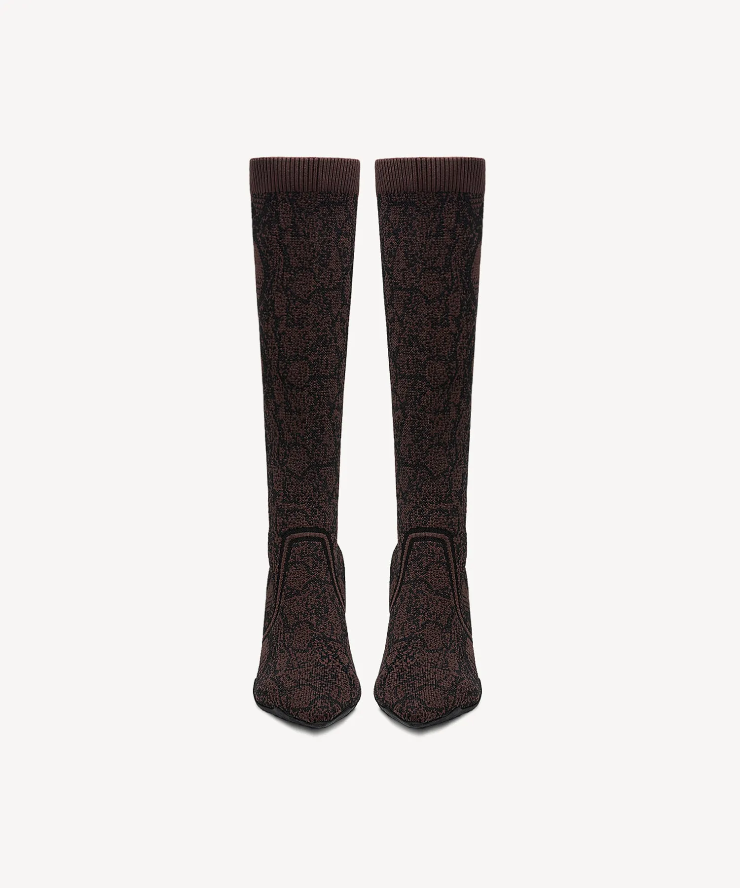 Minimalist  Pointed Toe Heeled Long Boots