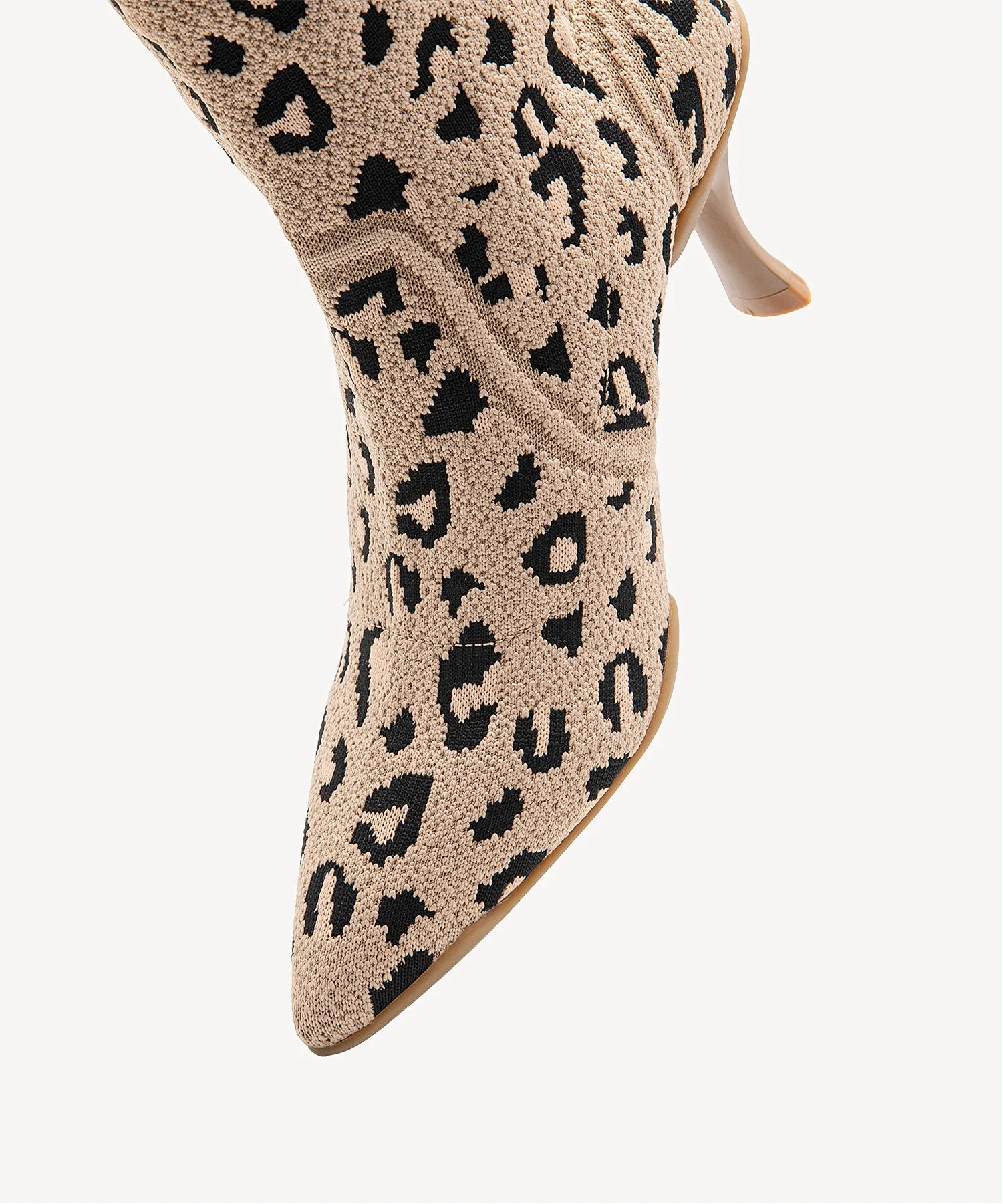 Minimalist  Pointed Toe Heeled Long Boots