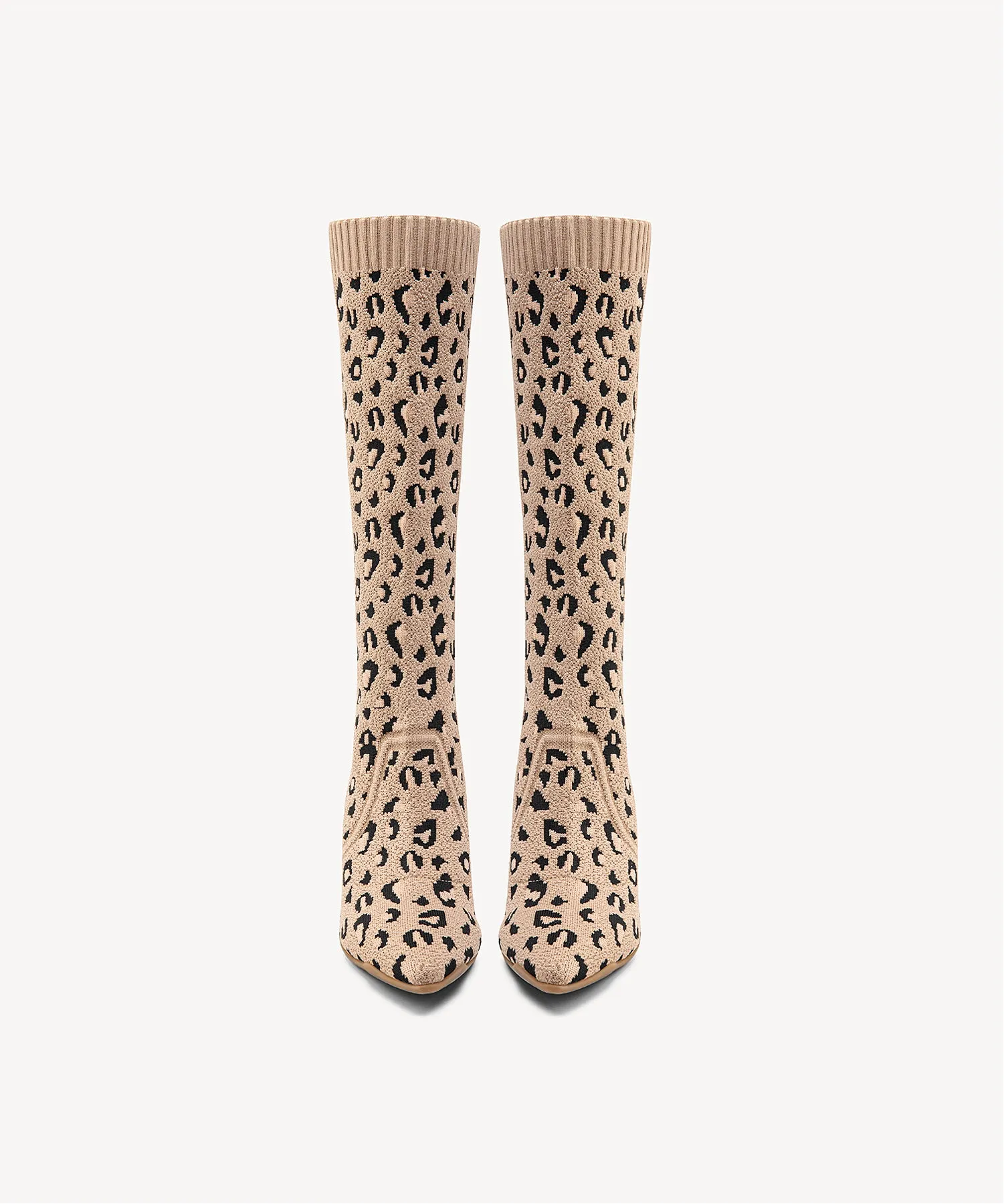 Minimalist  Pointed Toe Heeled Long Boots