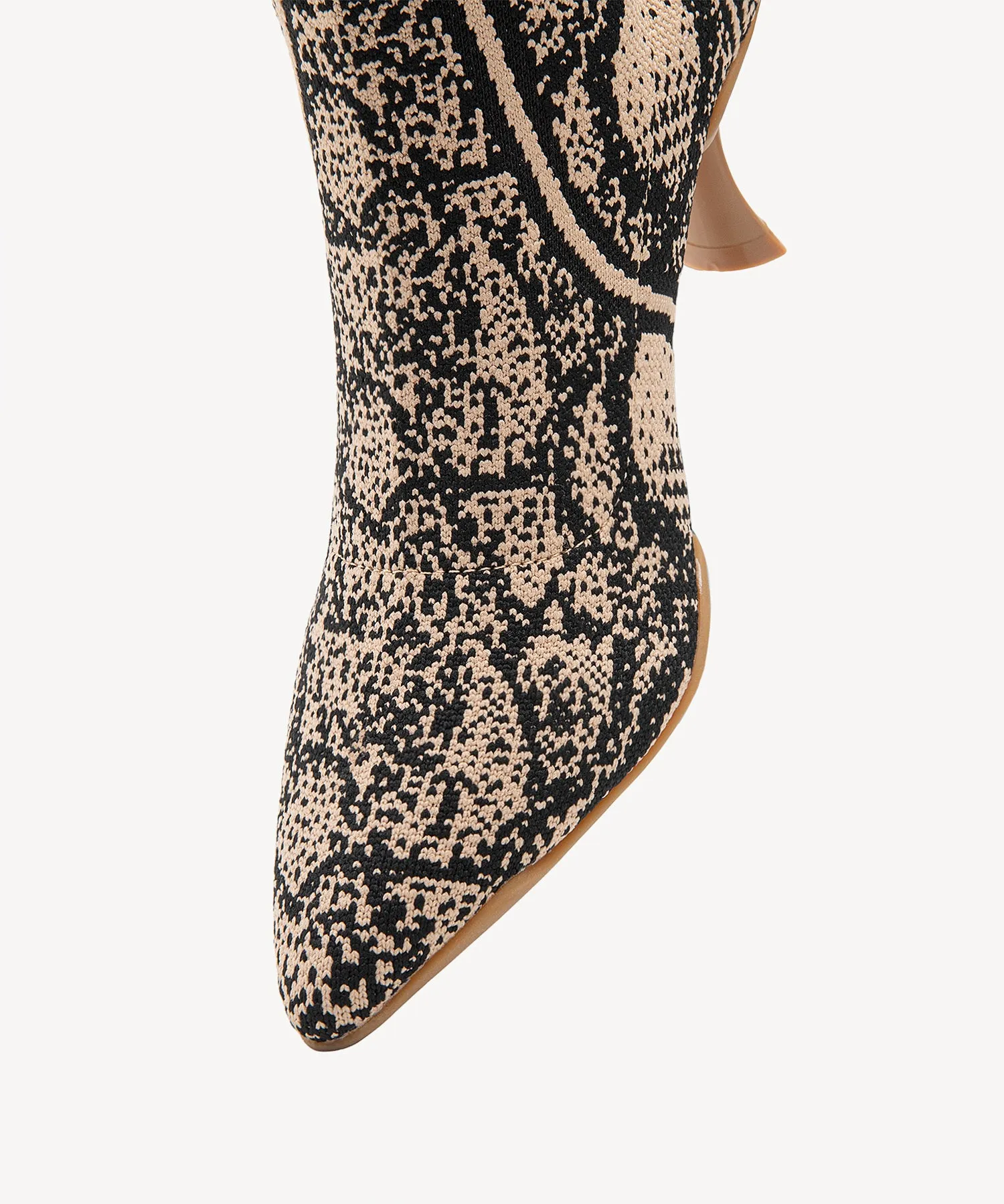 Minimalist  Pointed Toe Heeled Long Boots