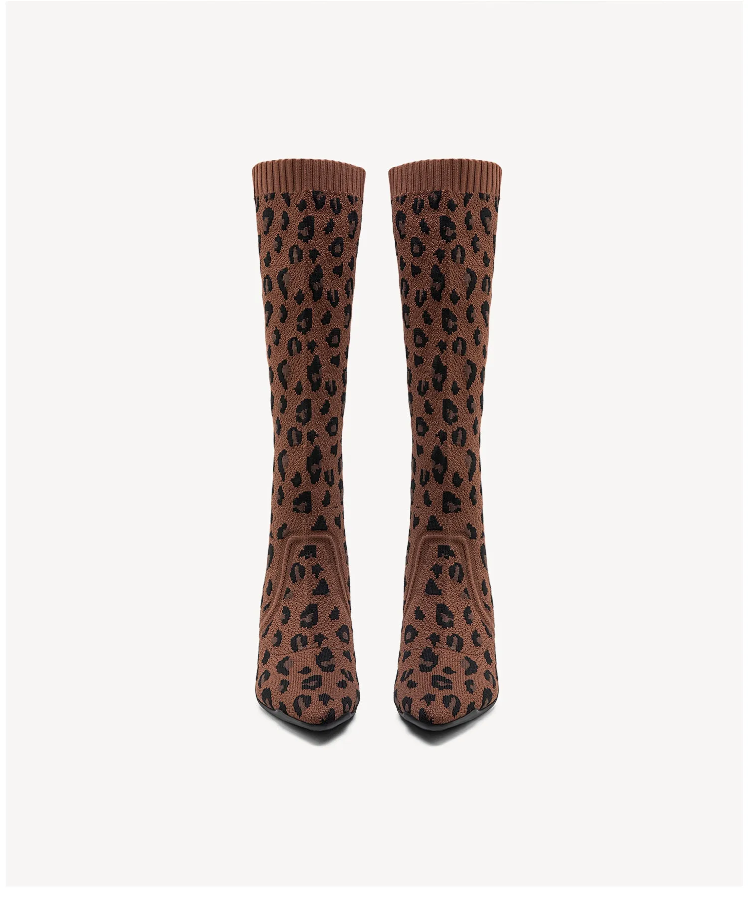 Minimalist  Pointed Toe Heeled Long Boots
