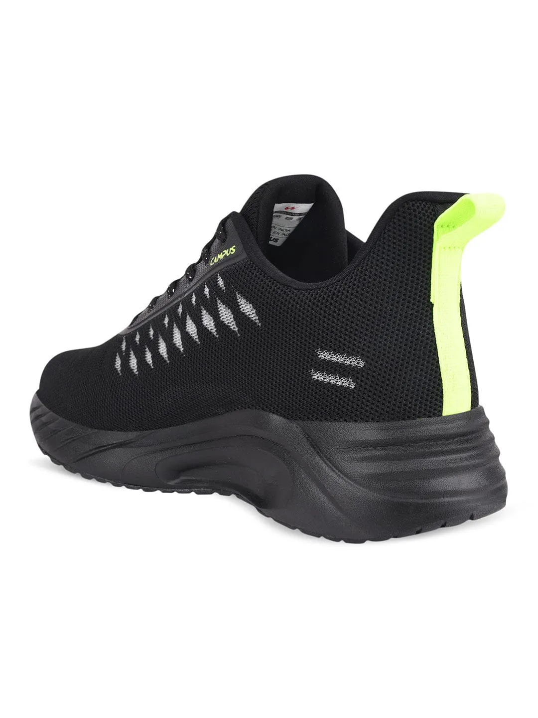 NIDO Black Men's Running Shoes