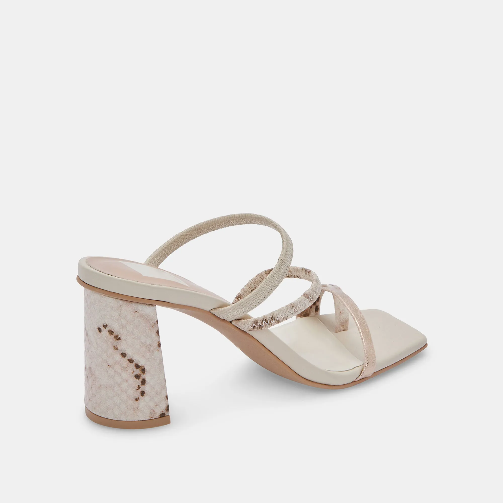 PRISMA HEELS IVORY MULTI STELLA