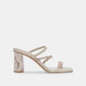 PRISMA HEELS IVORY MULTI STELLA