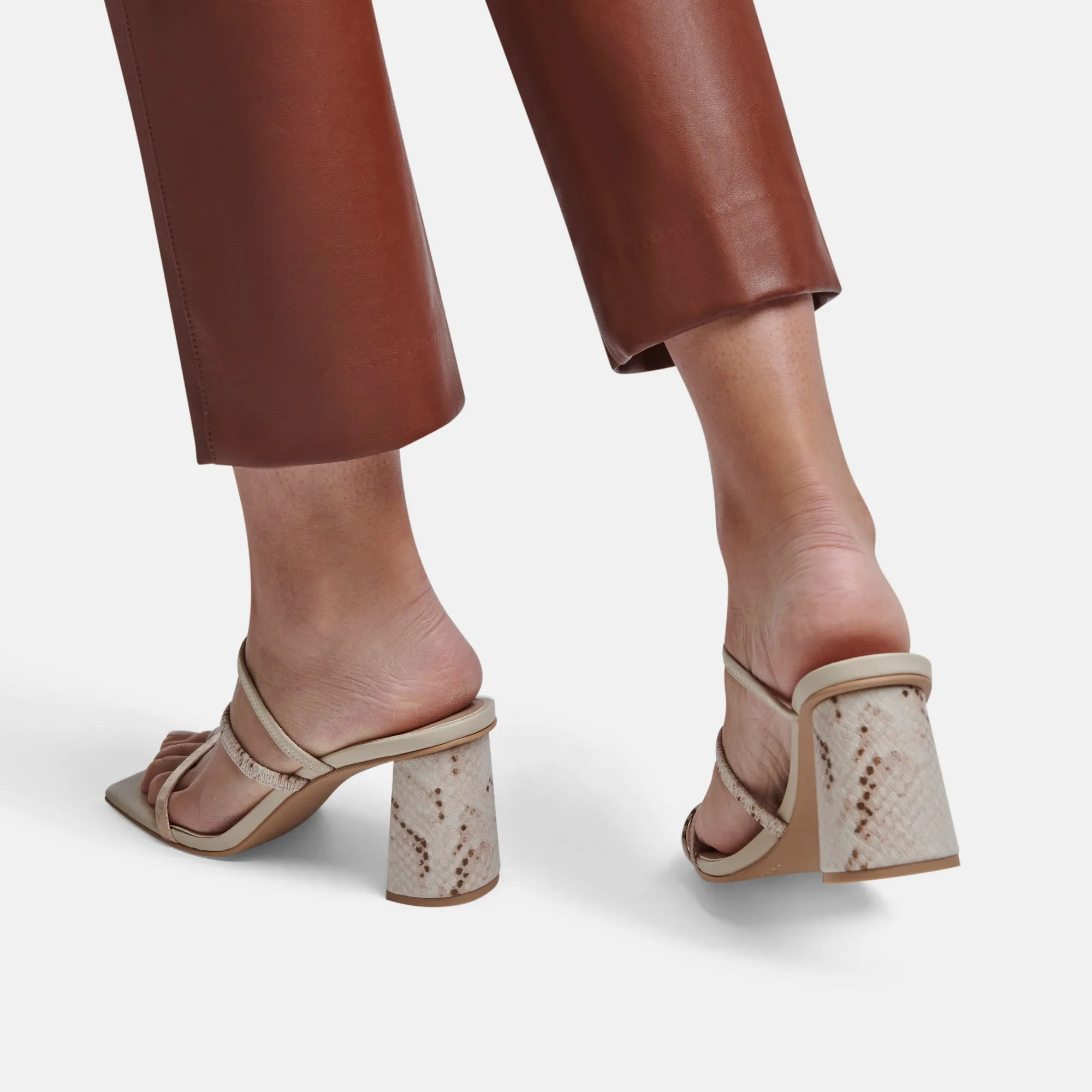 PRISMA HEELS IVORY MULTI STELLA