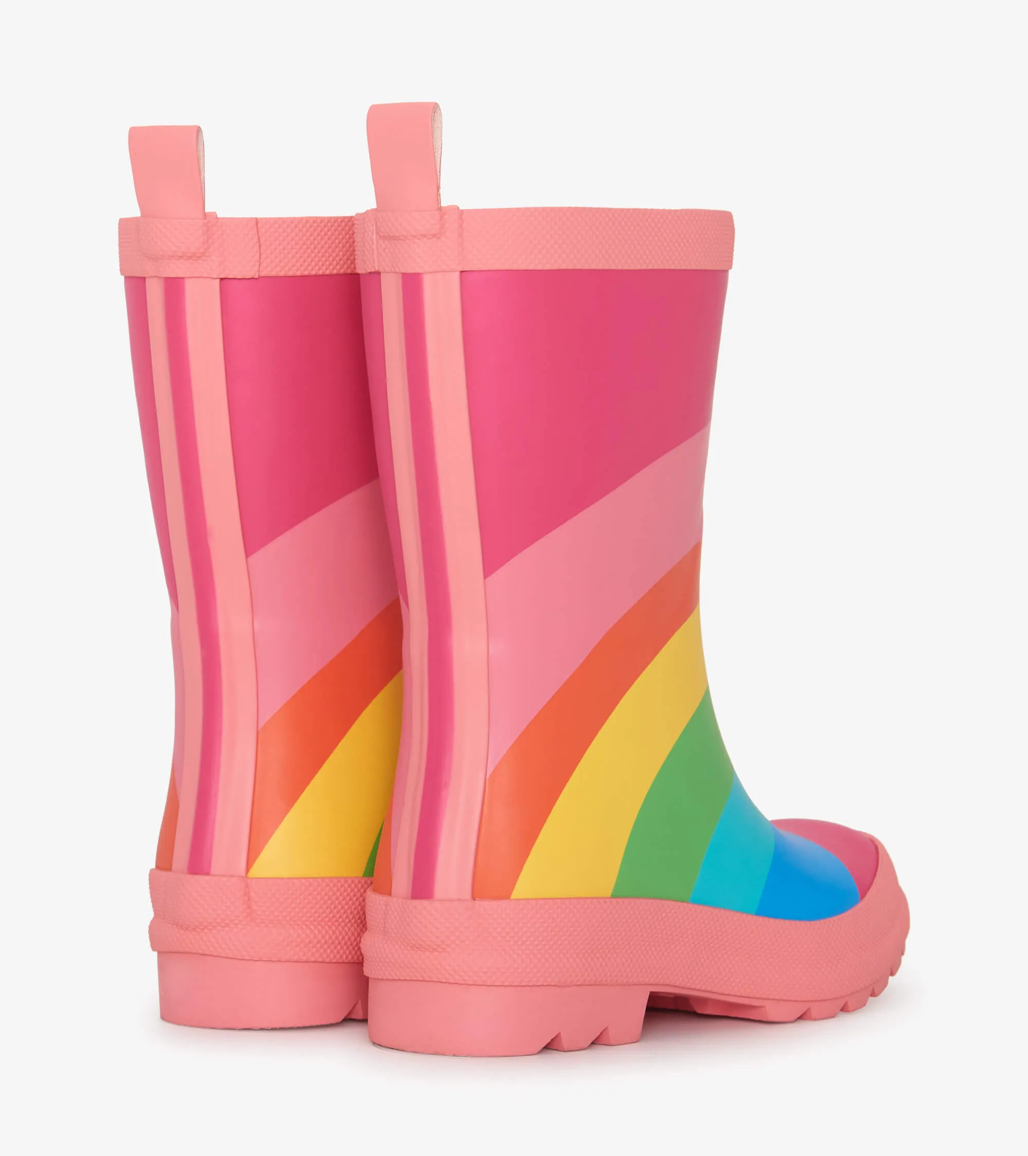 Rainbow Rain Boots