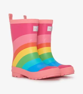 Rainbow Rain Boots