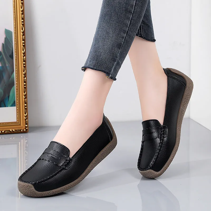 Women Breathable Soft Flat Loafers