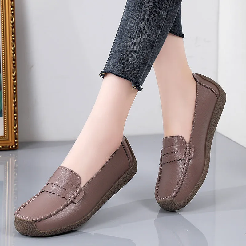 Women Breathable Soft Flat Loafers