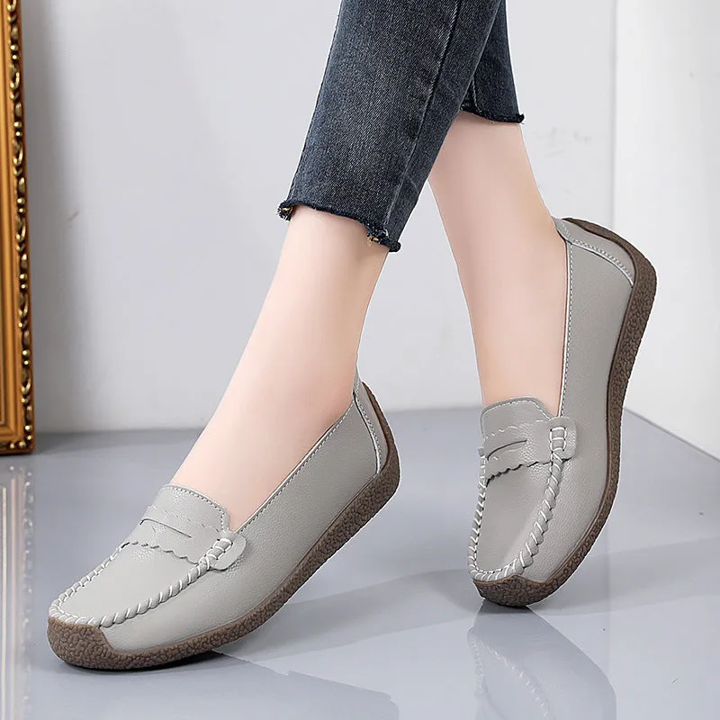 Women Breathable Soft Flat Loafers